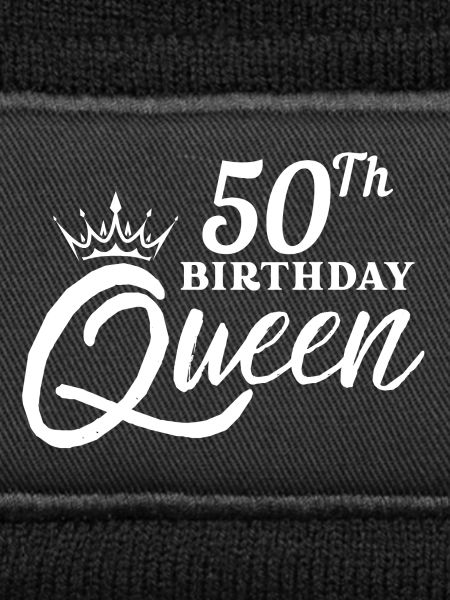 50th birthday queen