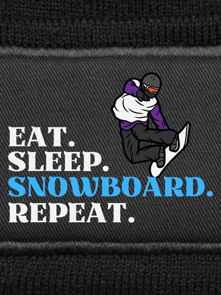 Eat Sleep Snowboard Repeat