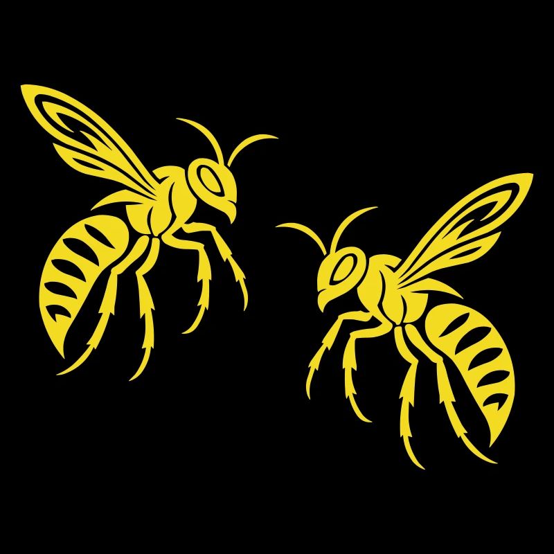 Biene Wespe