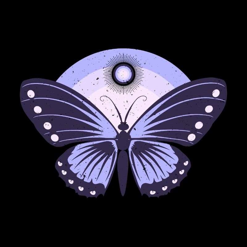 Papillon Lilas mignon