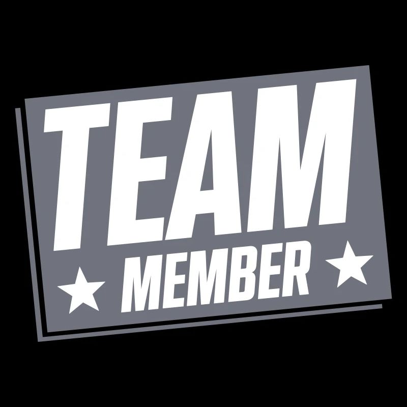 Teammitglied Badge Motiv