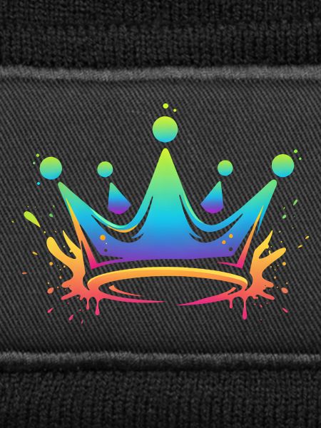 Regenbogen Kronen Splash