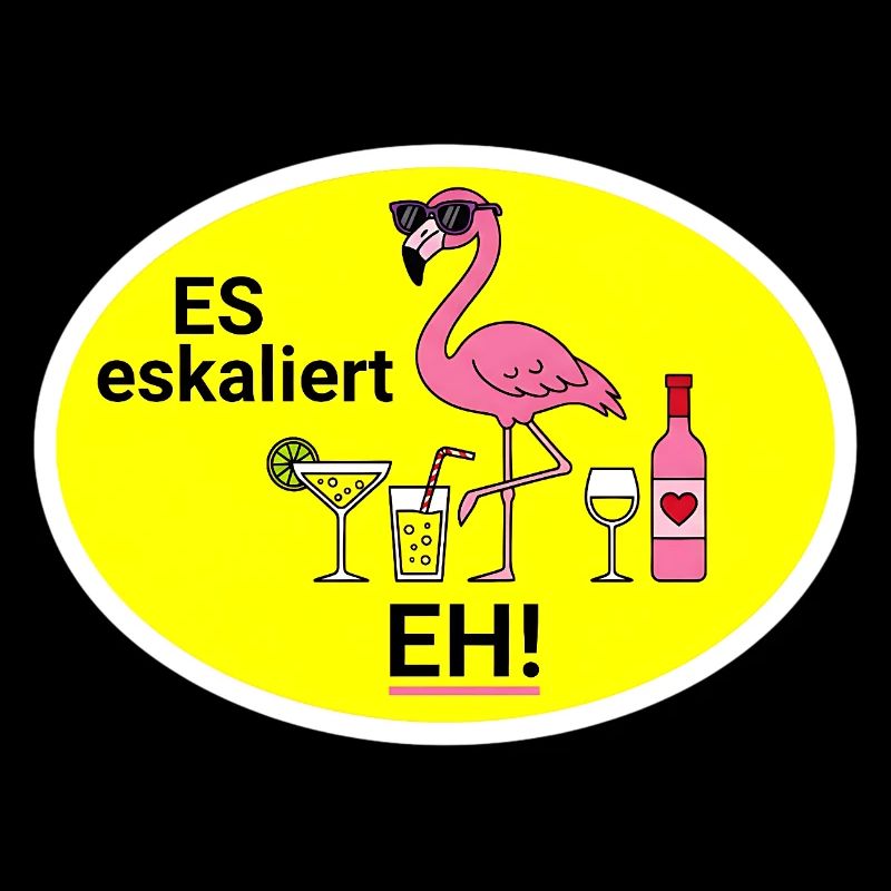 Flamingo Escalates Humor