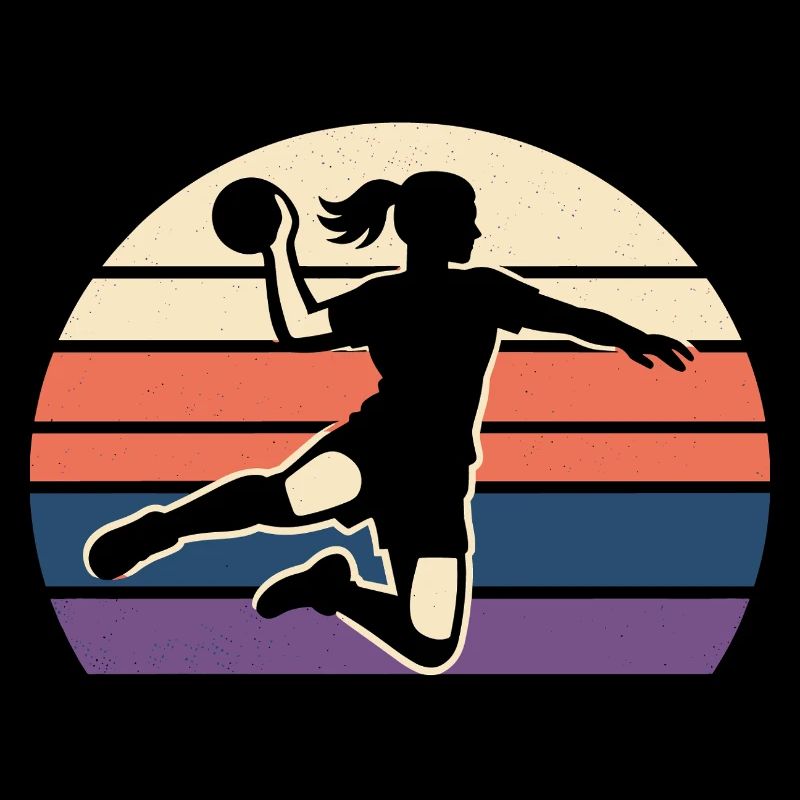 Handball Mädchen Geschenk Lustig Süß