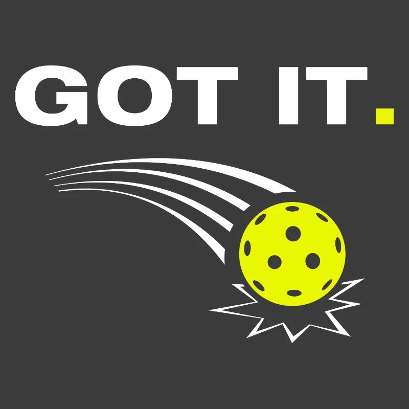 Got it funny pickleball player
