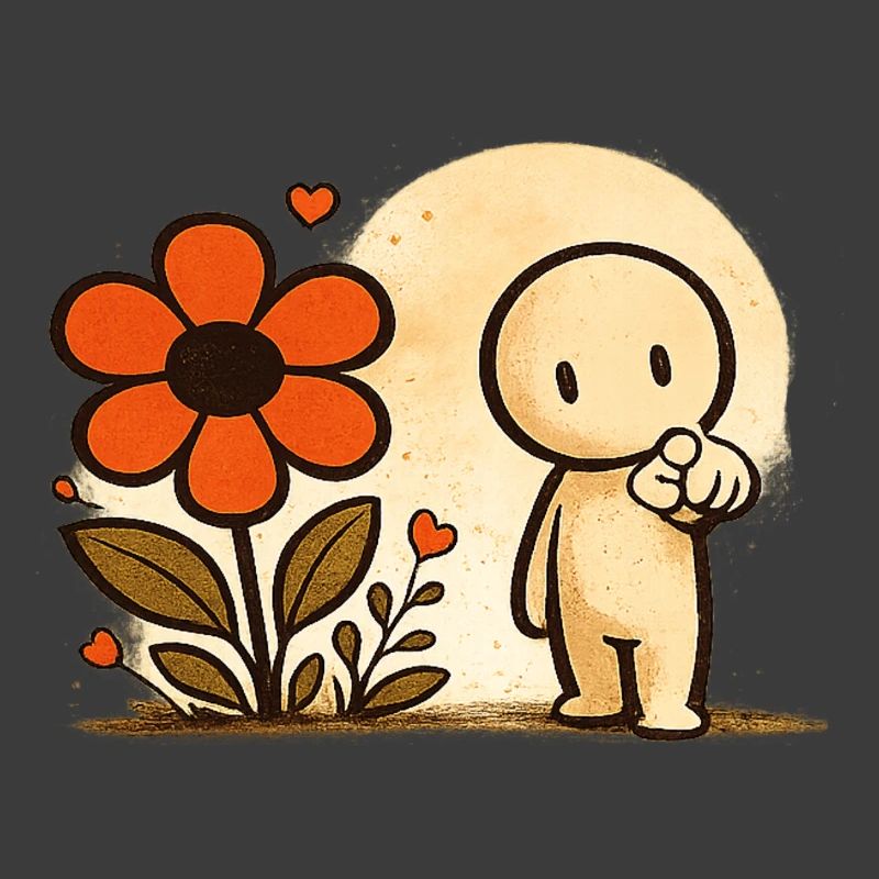 Der kleine Gedanke | Blume