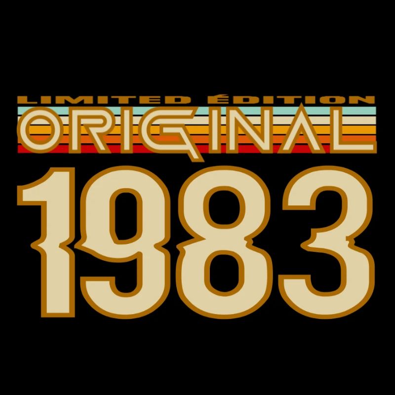 Originale Retro Limited Edition von 1983
