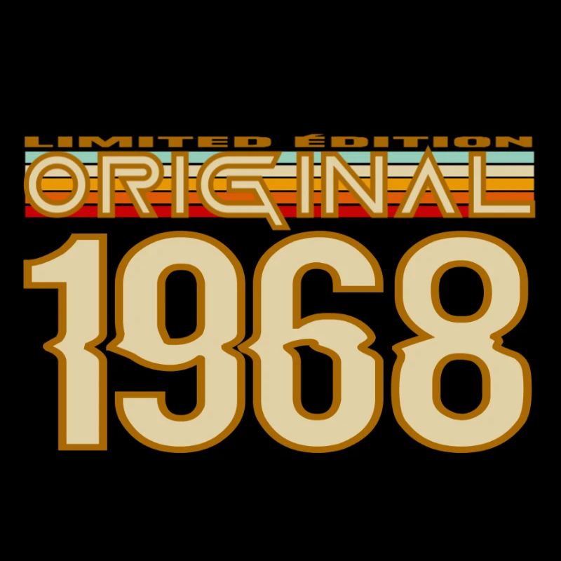 Original 1968 Vintage Logo