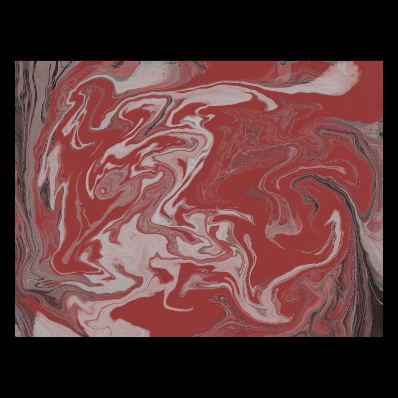 Tourbillon de marbre rouge-gris