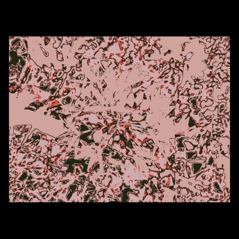 Rose Vines Abstract Pattern