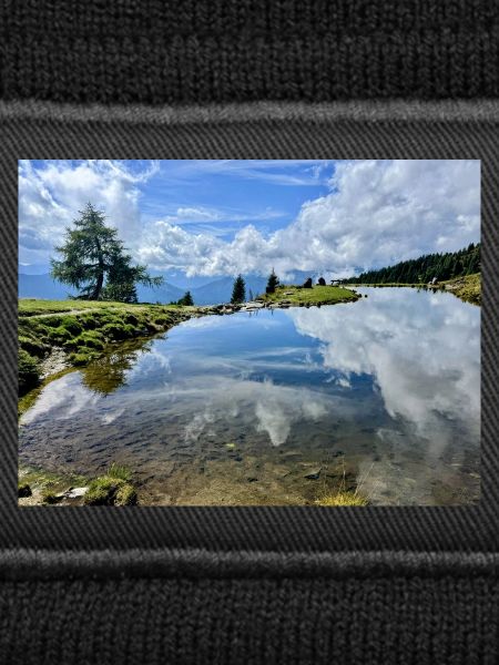 Alpensee Spiegelbild Panorama