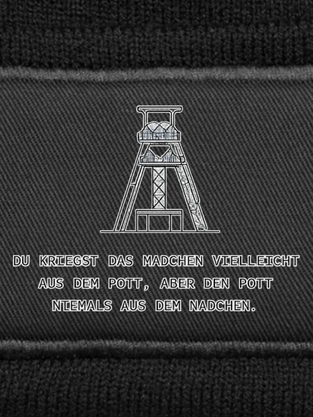 Pott Pumpjack Kontrastschrift