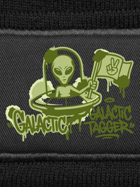 Alien Ufo Graffiti Graphic