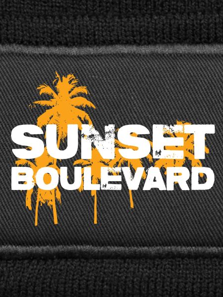 Sunset Boulevard Palm Silhouette