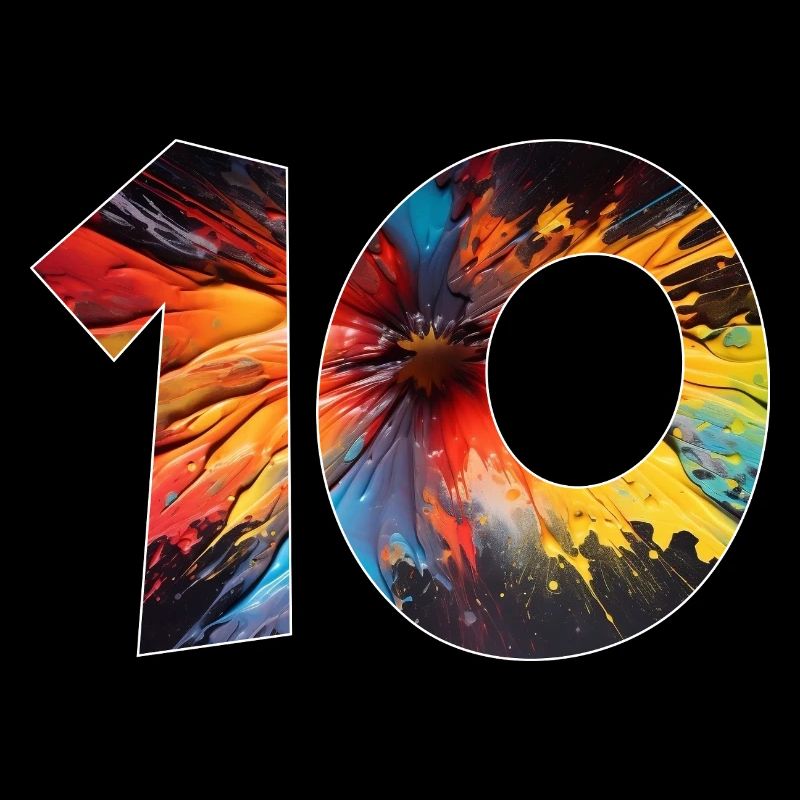 NUMÉRO 10 ANS 10E ANNIVERSAIRE