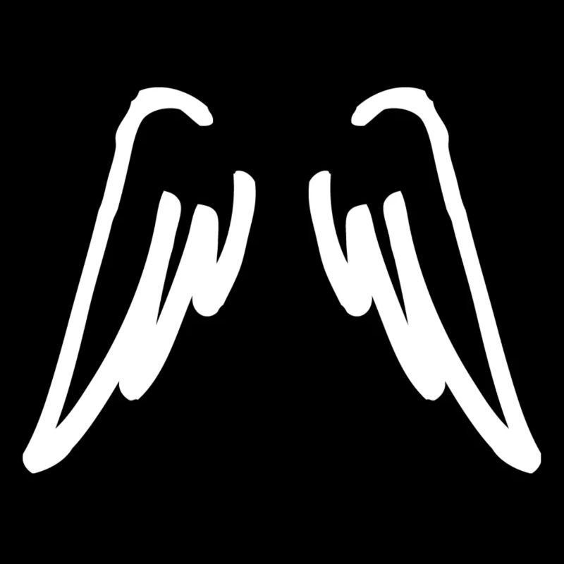 ailes d'ange blanches