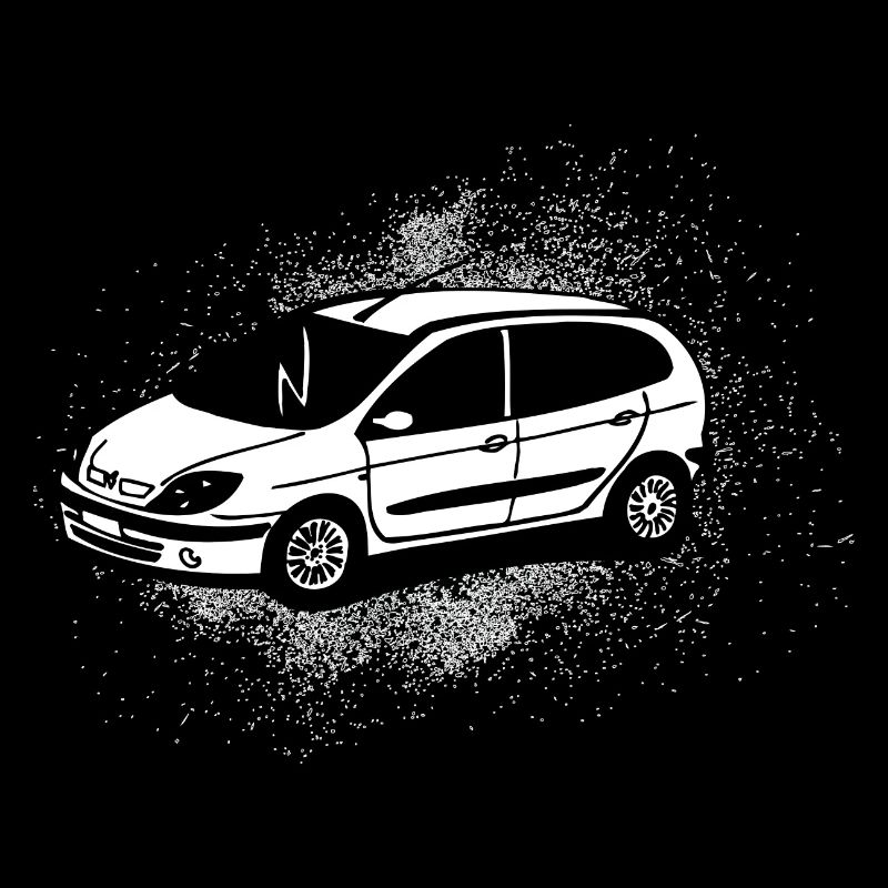 Kleine weiße Auto