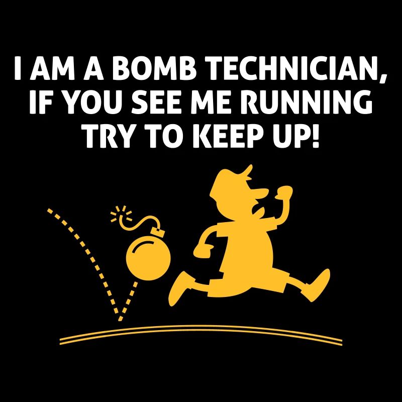 When A Bomb Squads Running, Follow Him!
