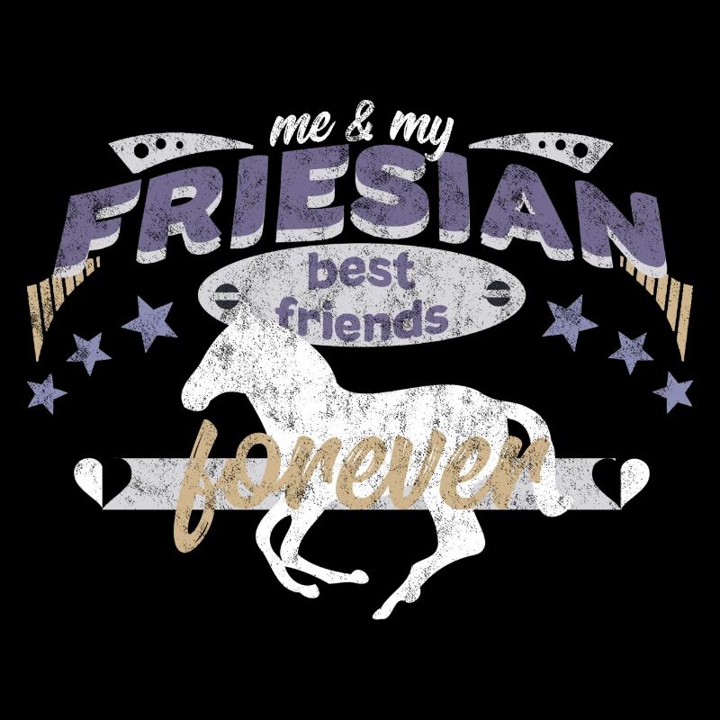 Frison race Frison meilleurs amis de BFF
