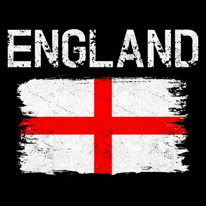 Drapeau anglais des coups de pinceau