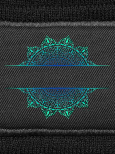 Mandala Cyan Green