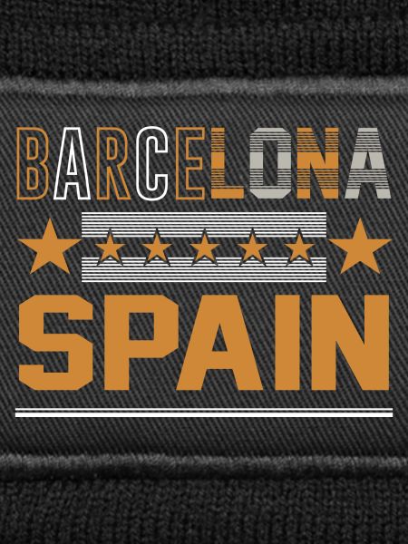 Barcelona Spain Retro Design