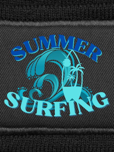 Summer Surfing Wave Crest