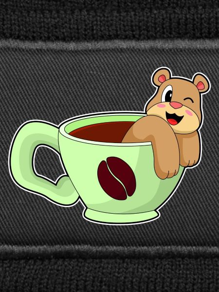 Bear cup of coffee