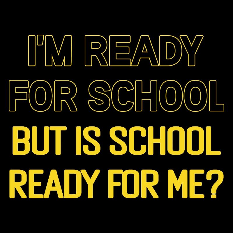 Humorous Back to School Quote Design