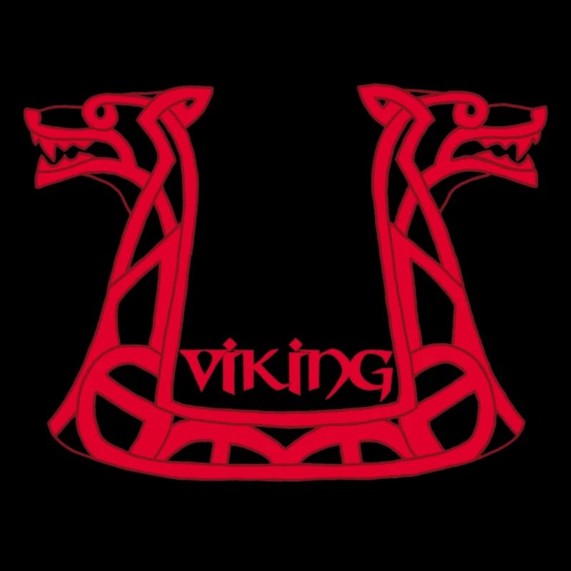 Wikinger Roter Drache