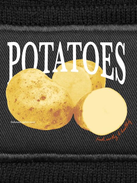 Potatoes – Retro Vegetable Statement