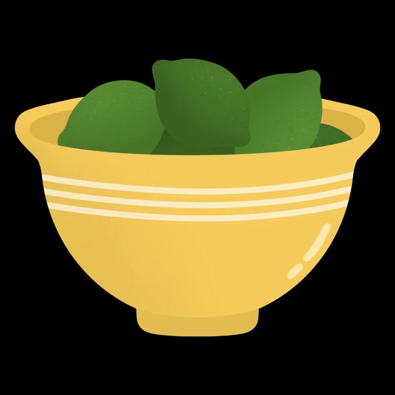 Bol de citrons verts