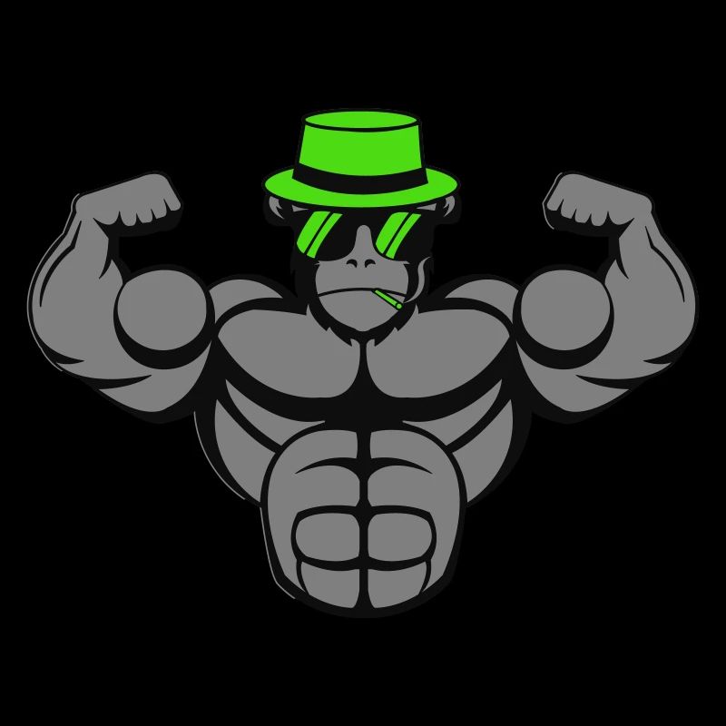 strong gorilla