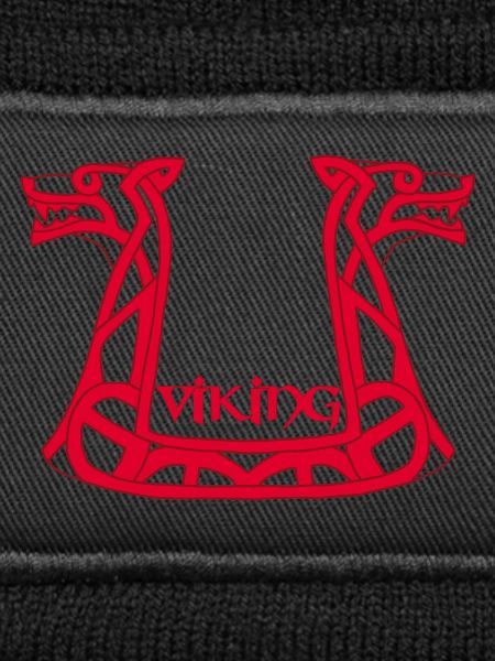 Roter Wikinger-Drache