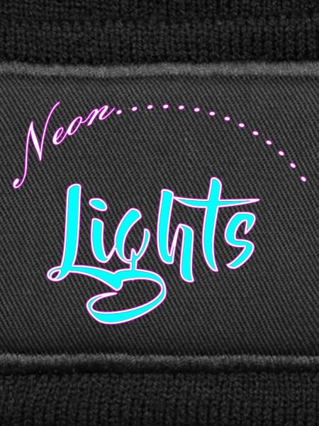 Neon Lights Lettering