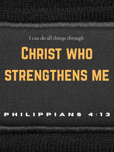 CHRIST STRENGTHENS