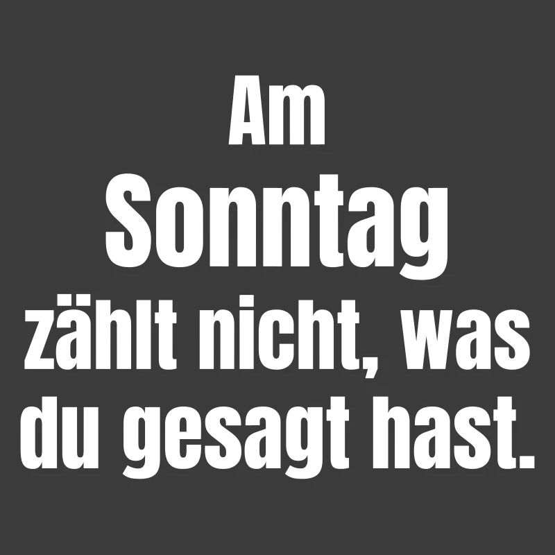 Le dimanche ne compte pas ce que tu as dit