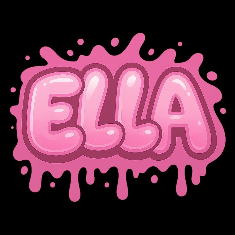 Graffiti ELLA Name Gift Ideal Printable