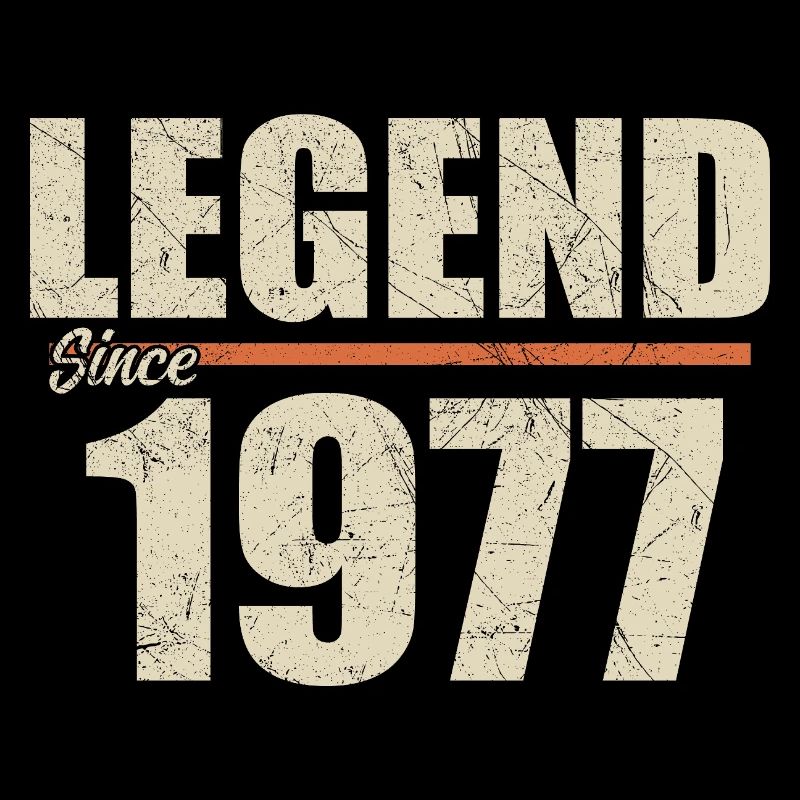 Birthday 1977 | Legend since 1977