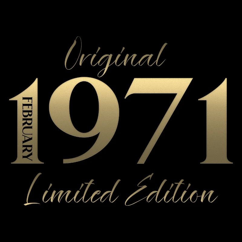 55e anniversaire février 1971 Millésime