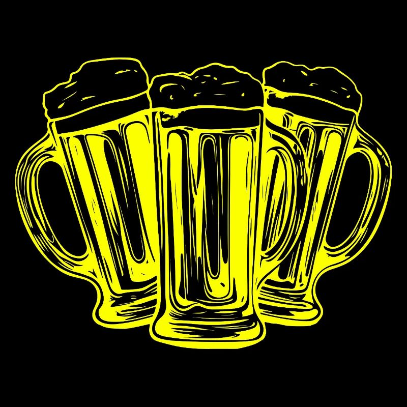 Bier Biergläser Anstoßen