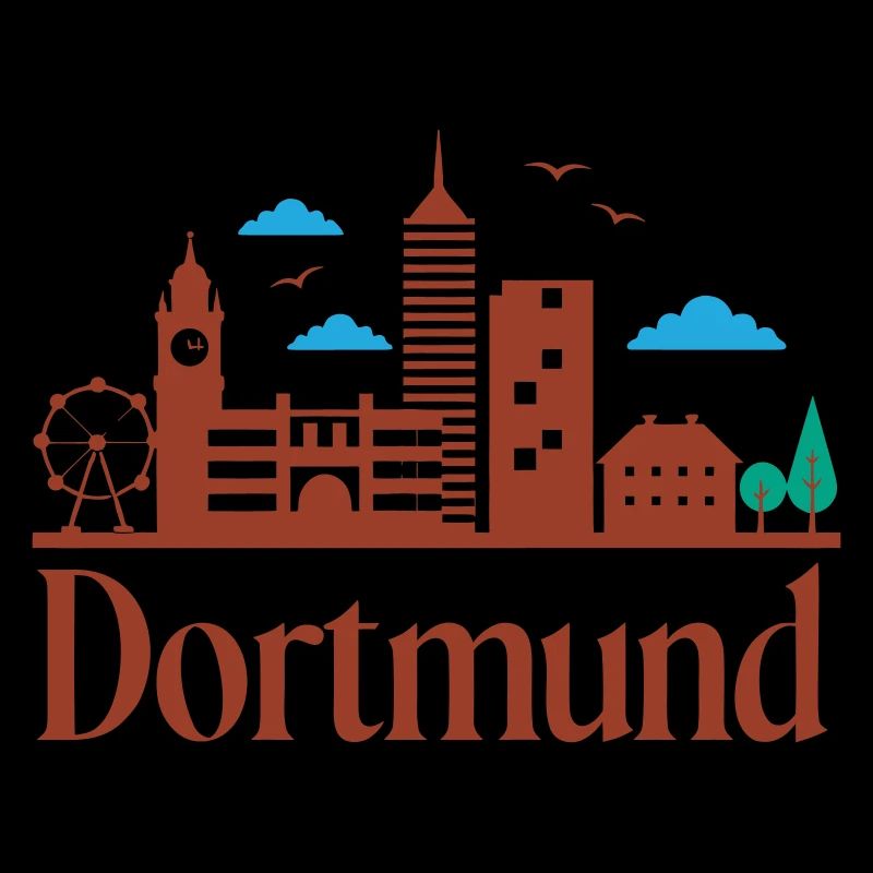 Dortmunder Stadtsilhouette