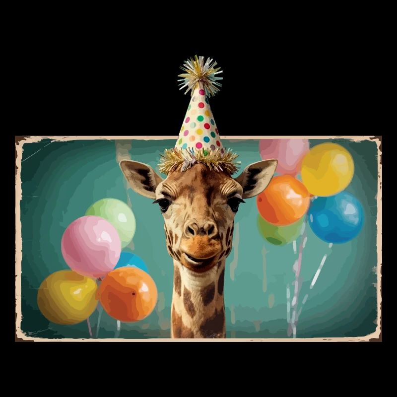 Giraffentiere Zooparty Dschungel Zoo Geburtstag
