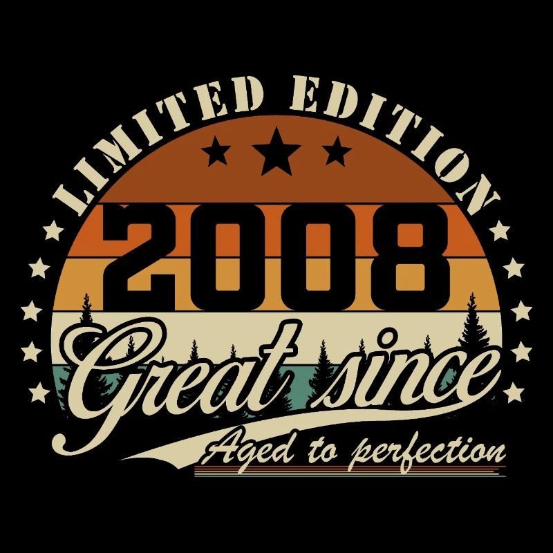 2008 Vintage Retro Birthday Gift