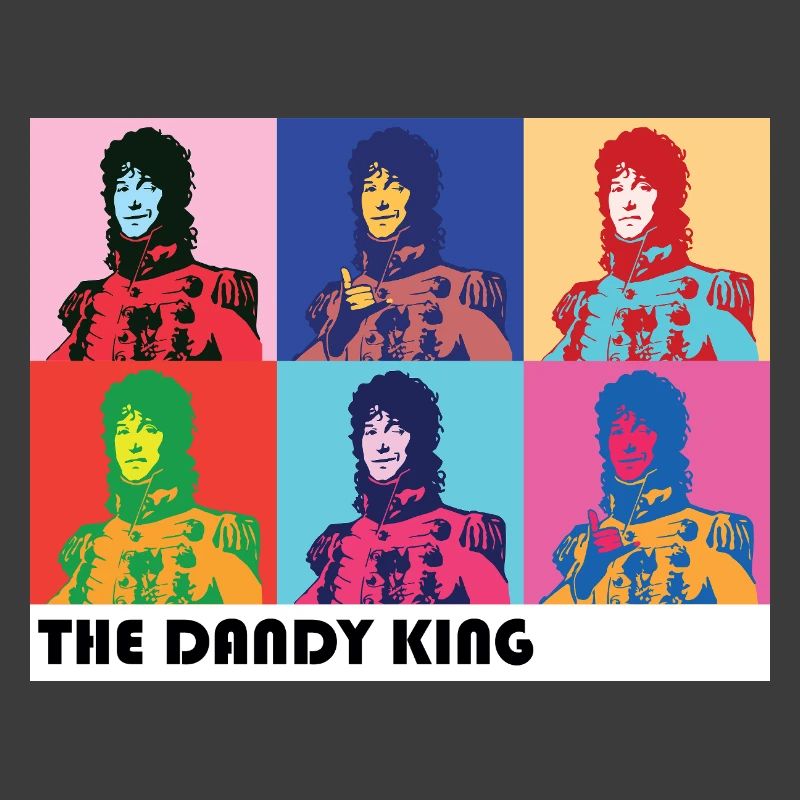 Dandy King Pop Art Portrait
