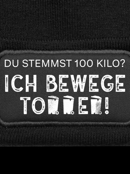Ich bewege Tonnen - Müllfahrer/Müllabfuhr/Müllmann