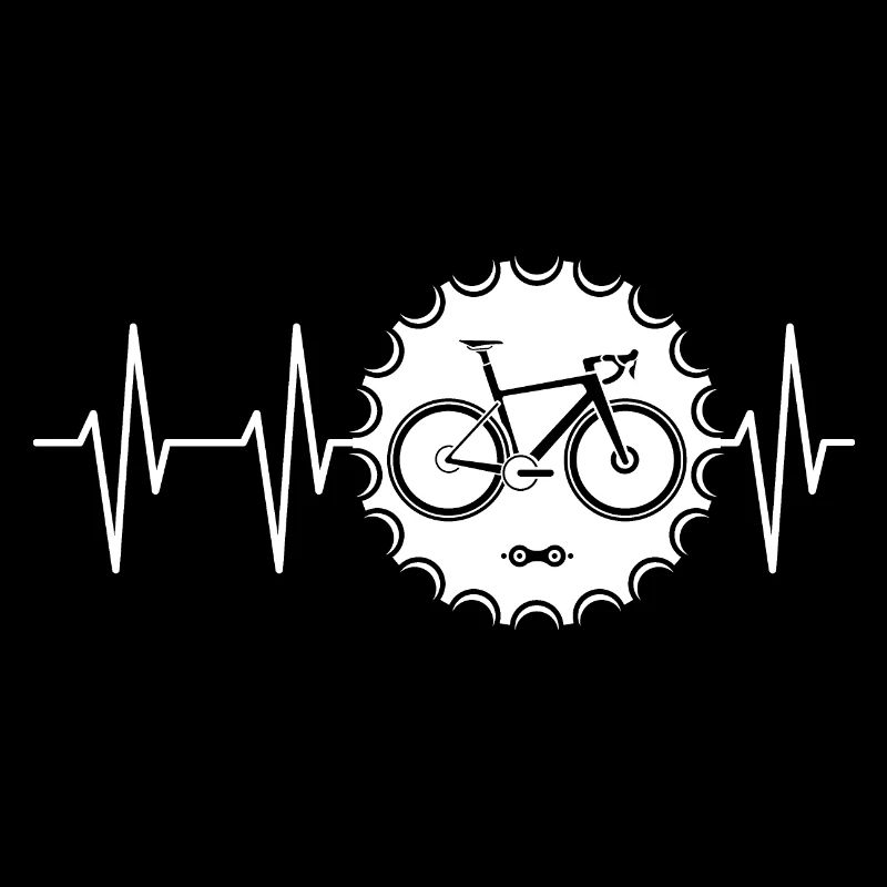 logo de vélo pulse avec pignon Biketeam Team Tour