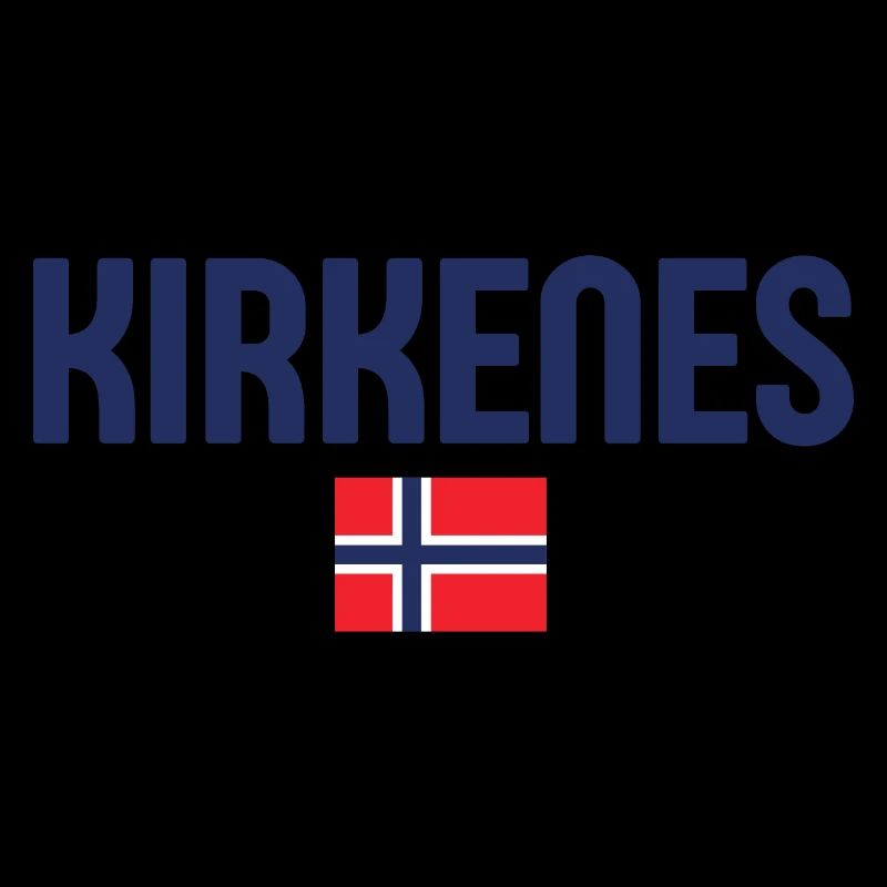 KIRKENES Norway Flag