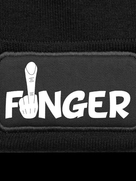 The finger (white)
