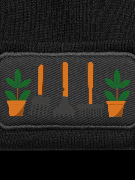 Garden tools and plants